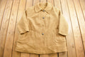 Vintage 1990s Brown Button Up Wool OverCoat