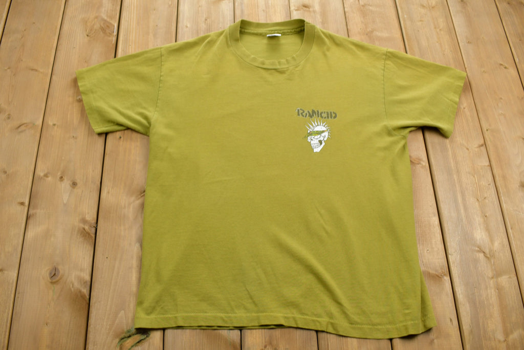 Vintage 1990s Rancid Tour T-shirt