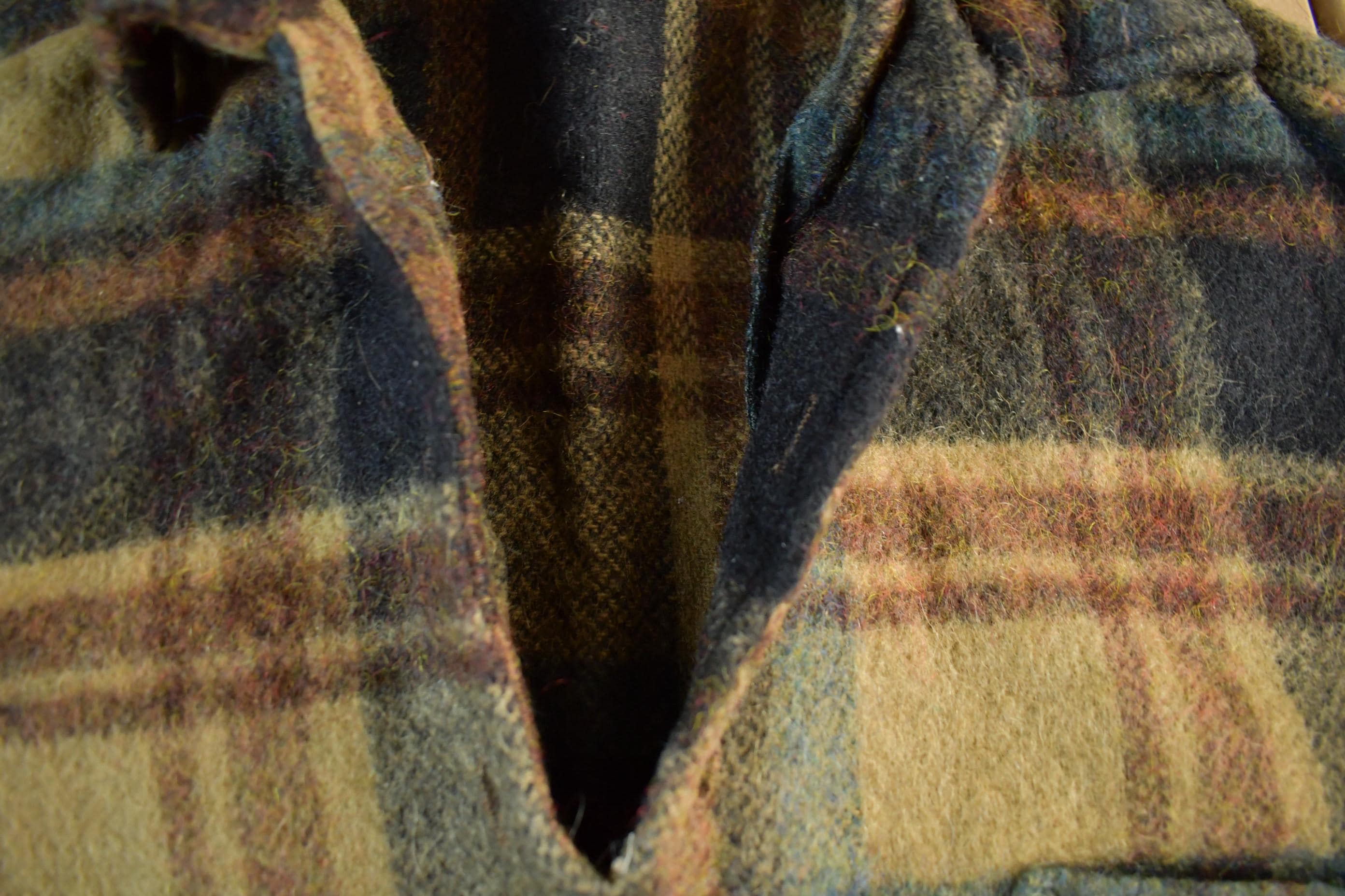 Vintage 1970s California Originals Townline Wool Flannel Jacket Men's Small