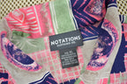 Vintage 1990s Notations Patchwork Button Up Short Sleeve Shirt