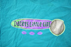 Vintage 1990s Father Daughter Baseball Graphic T Shirt