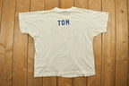 Vintage 1980s Wynford Royals Basketball Graphic T-Shirt