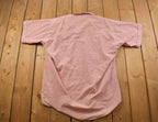 Vintage 1990s Ruddock Shirts Striped Button Up Shirt