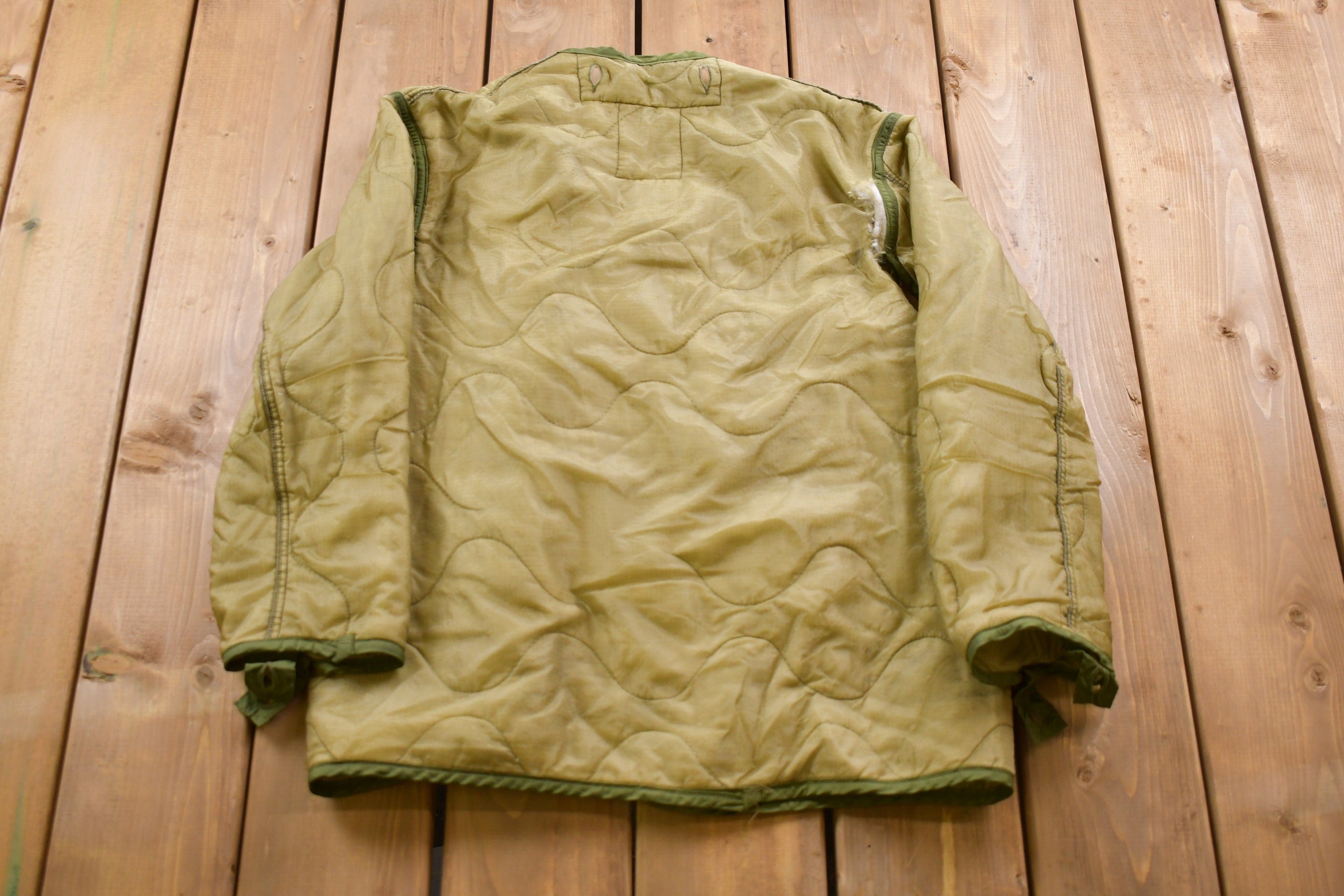 Vintage 1980s Military M65 Liner Jacket