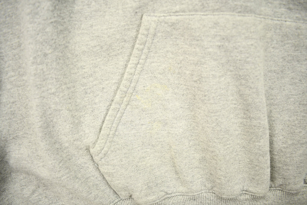 Vintage 1990s Grey Champion Small Logo Hoodie