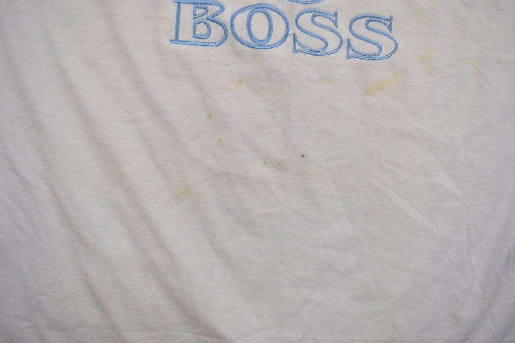 Vintage 1990s Jesus is my Boss Graphic T Shirt
