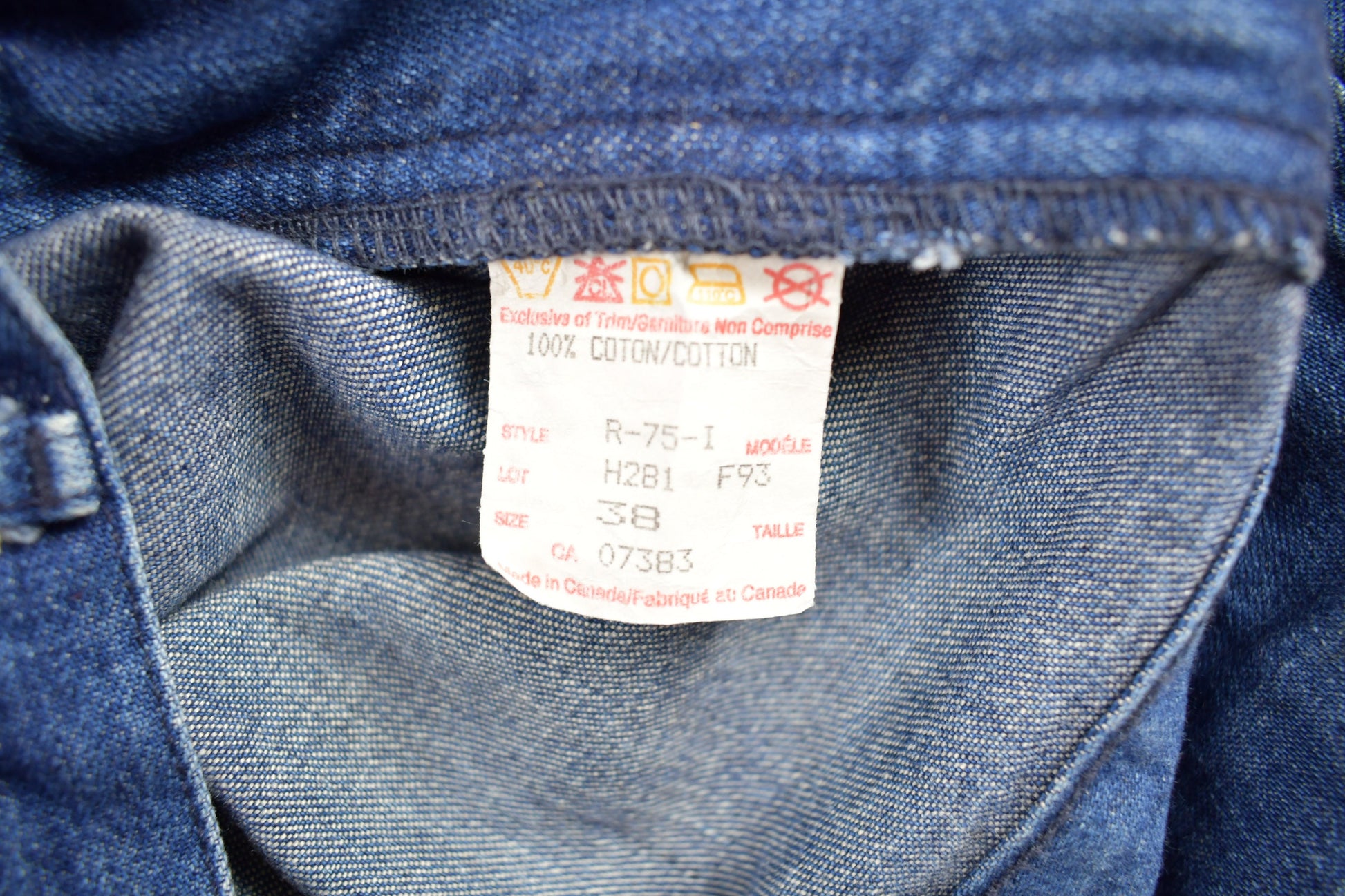 Vintage 1990s Polo Jeans Ralph Lauren Denim Jeans Size 40 x 31.5