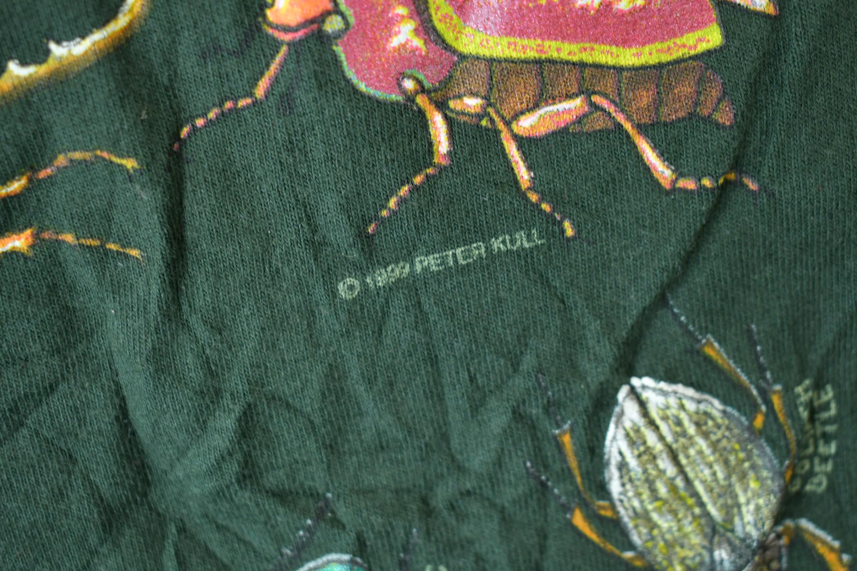 Vintage 1995 Insect Theme Graphic T-Shirt