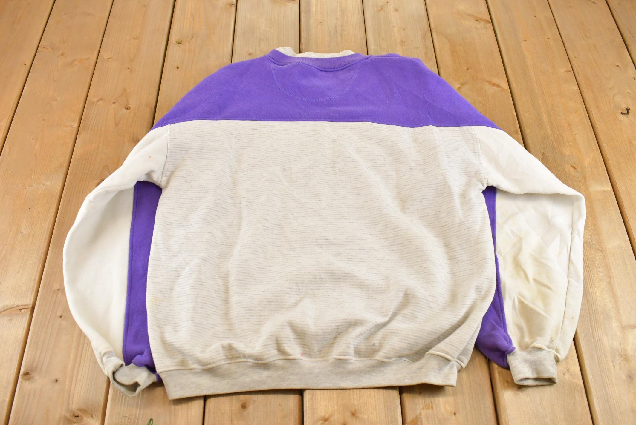 Vintage 1990s Harrah's Resort Casino Lake Tahoe Souvenir Crewneck Sweatshirt Men's Large