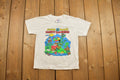 Vintage 1990s Happy Campers Graphic T Shirt
