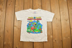 Vintage 1990s Happy Campers Graphic T Shirt