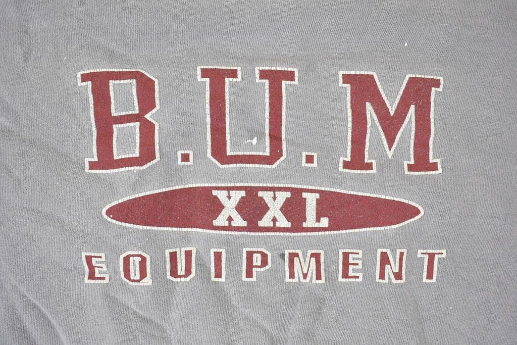 Vintage 1990s Bum Equipment Graphic Print Crew Neck Sweatshirt Mens XXL