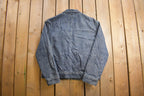 Vintage 1990s Eddie Bauer Denim Jean Jacket  Vintage Denim  Streetwear  Vintage Fall Outerwear  Fall Jacket