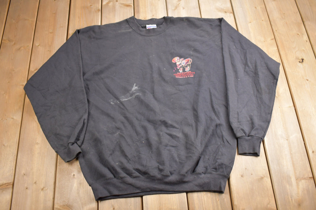 Vintage 2001 Bank of America Coconut Grove Arts Festival Crewneck Sweatshirt
