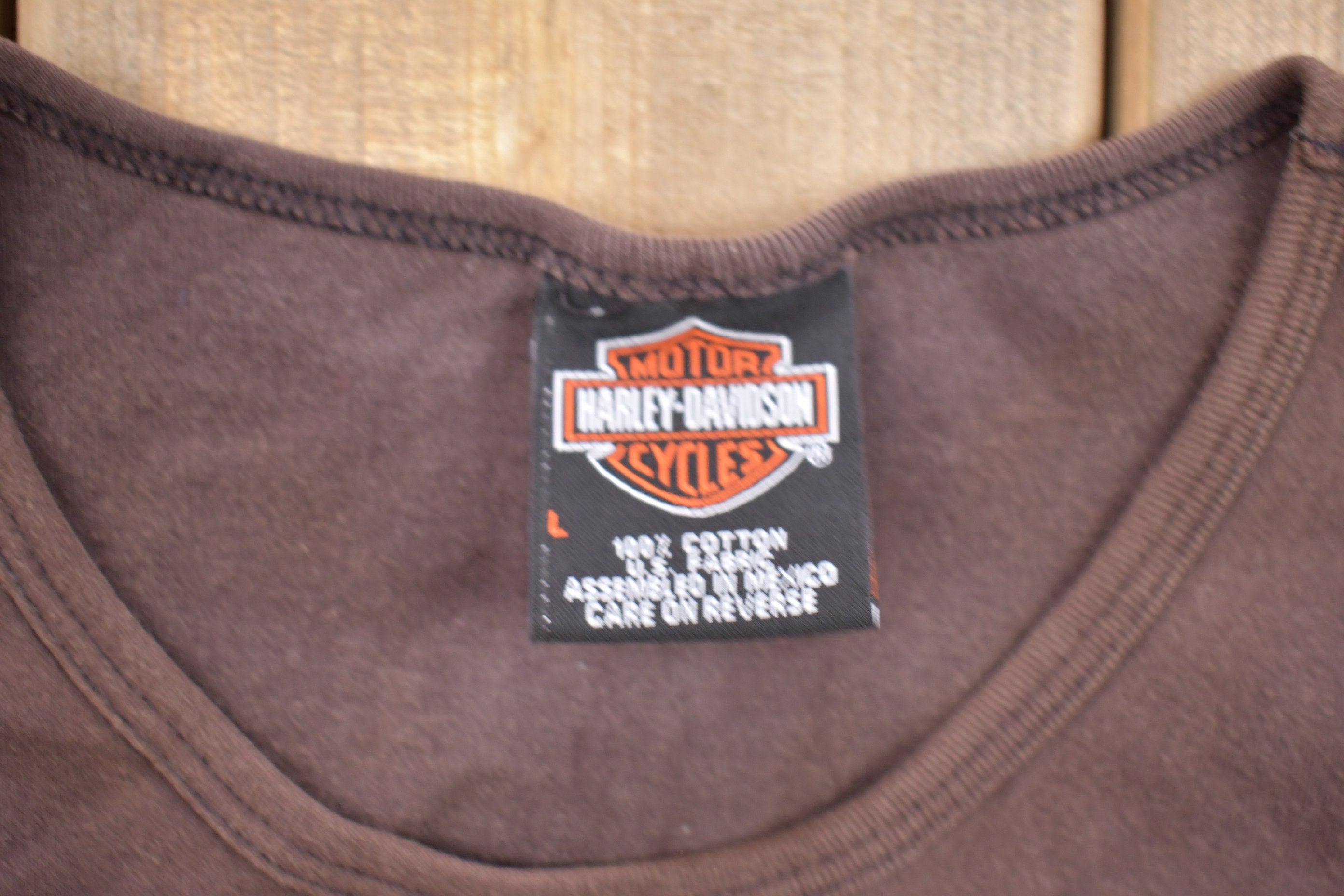 Vintage 1990s Harley Davidson Graphic Baby T-Shirt