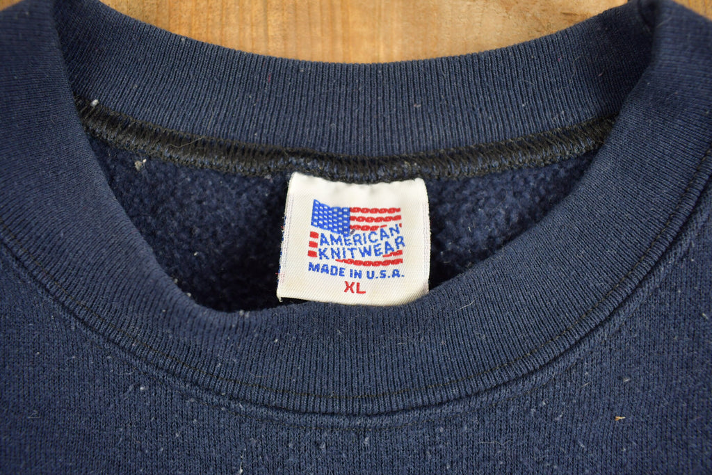 Vintage 1990s USA Washington D.C Embroidered Crewneck Sweatshirt