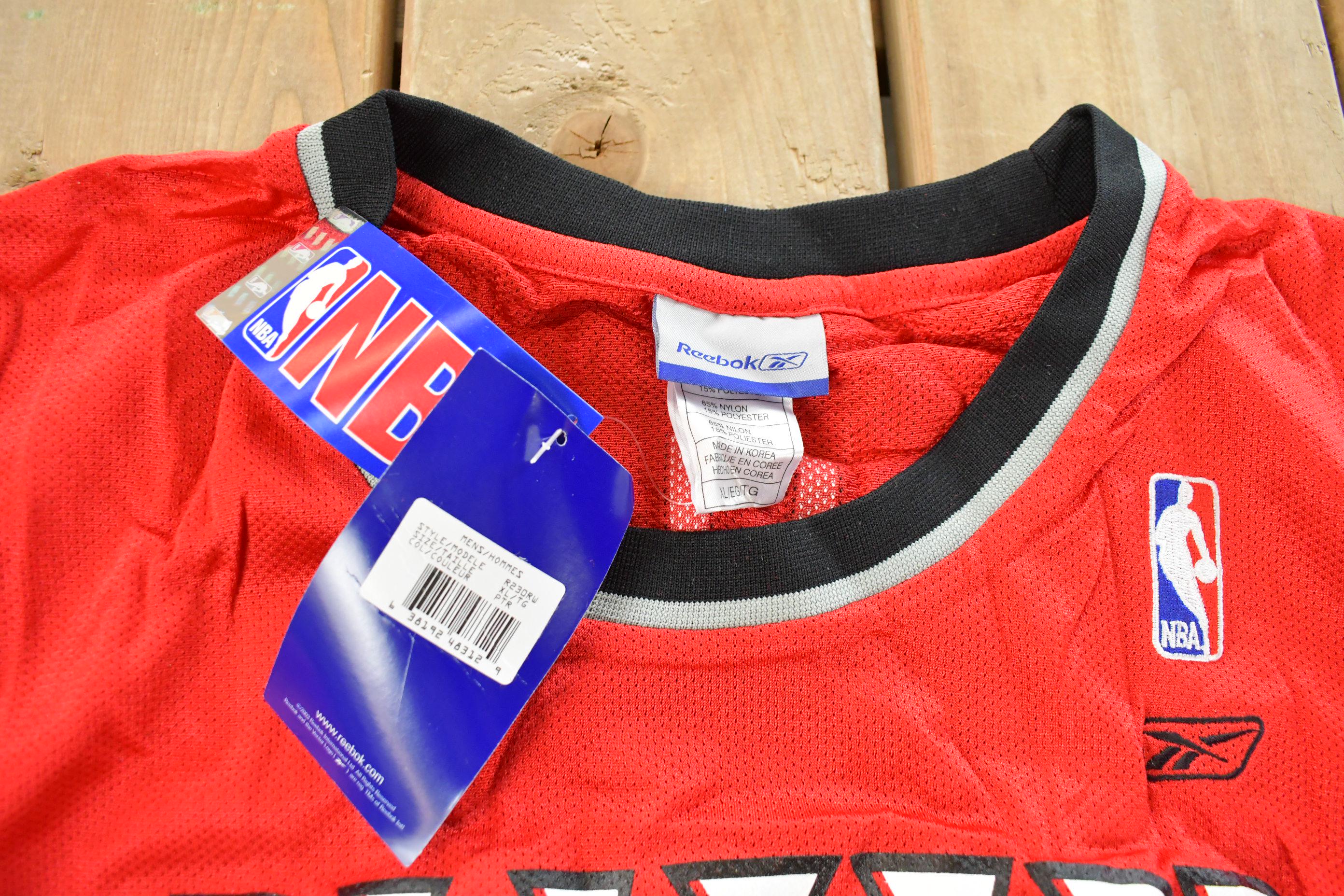 Vintage 2000s Deadstock Rasheed Wallace #30 Portland Trailblazers Reebok NBA Jersey Men's XL