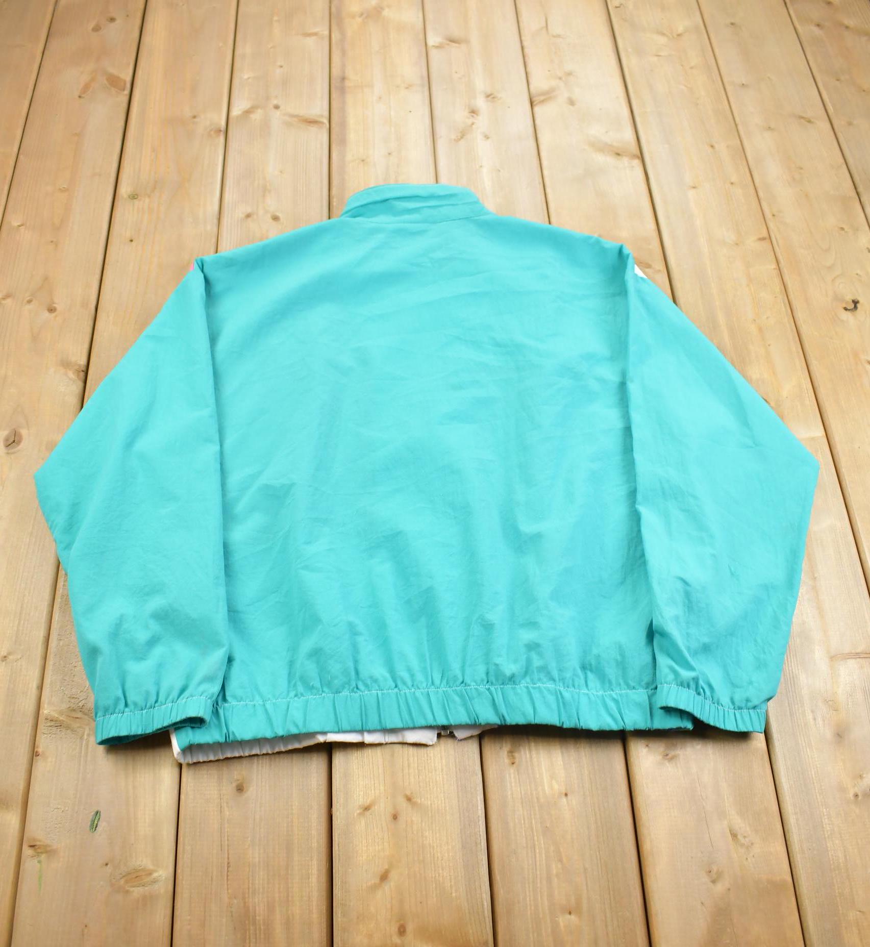 Vintage 1980s Cape Cod Sportswear Colour Block Windbreaker Jacket