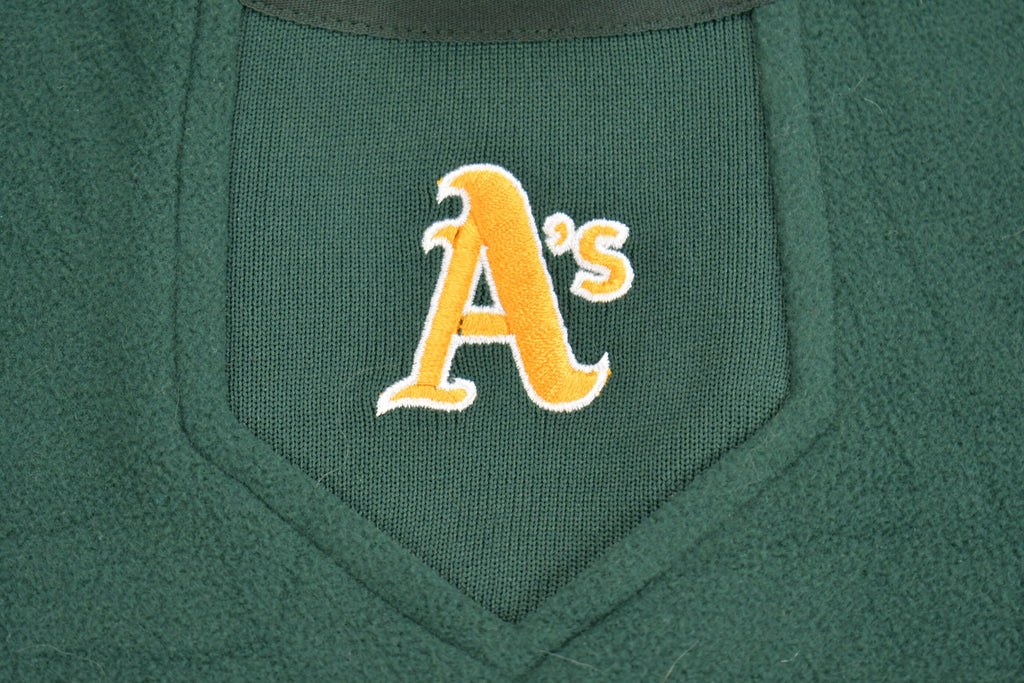 Vintage 1990s Oakland Athletics Crewneck Sweater / Embroidered / NCAA Sweatshirt / Sportswear / Americana
