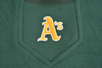Vintage 1990s Oakland Athletics Crewneck Sweater / Embroidered / NCAA Sweatshirt / Sportswear / Americana