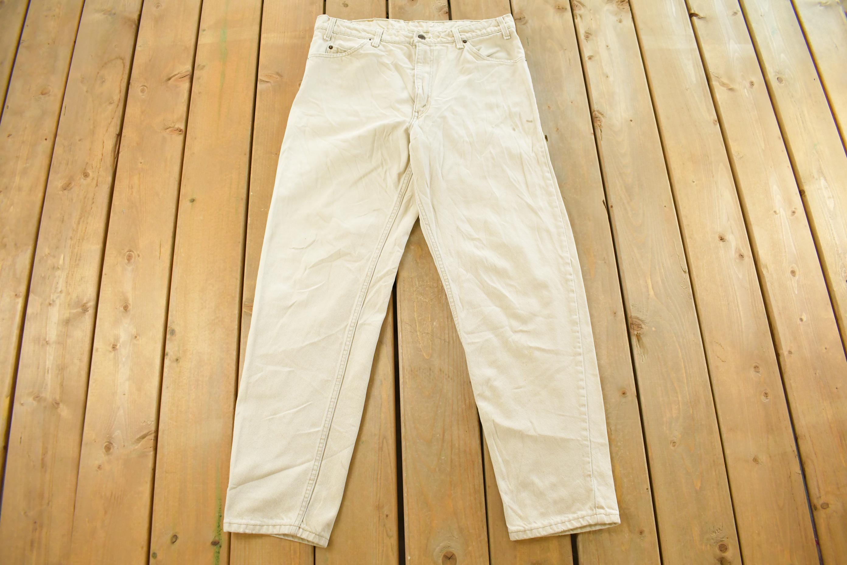 Vintage 1990s Levi's 550 Relaxed Tapered Denim Jeans Men's 35 x 31