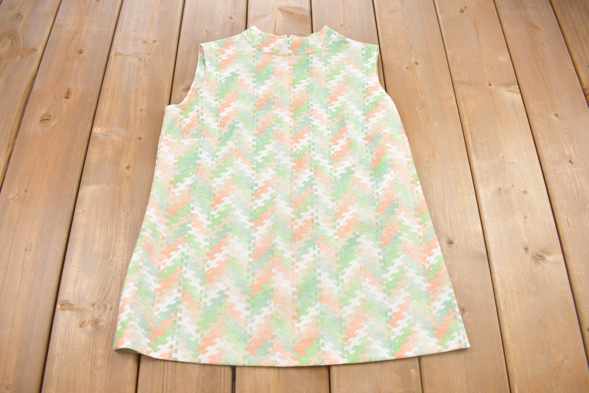 True Vintage 1970s Women's Mini Dress