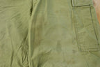 Vintage 1960s Military Army Cargo Field Trousers Olive Drab Pants Men's 32 x 28