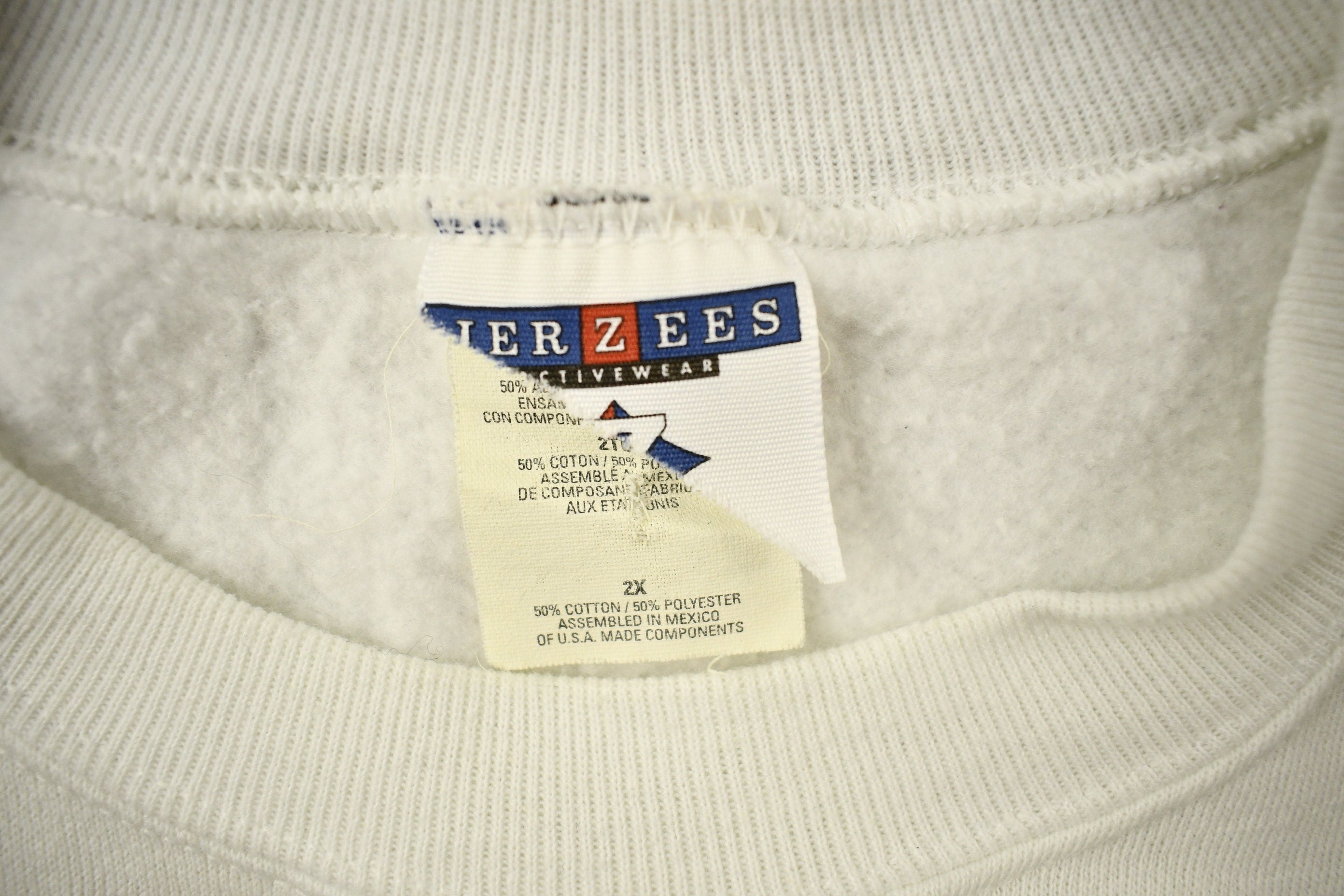 Vintage 1990s Wherever You Go Leave A Little Love Crewneck Sweatshirt