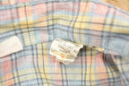 Vintage 1990s Levi's Plaid Flannel Button Up Shirt