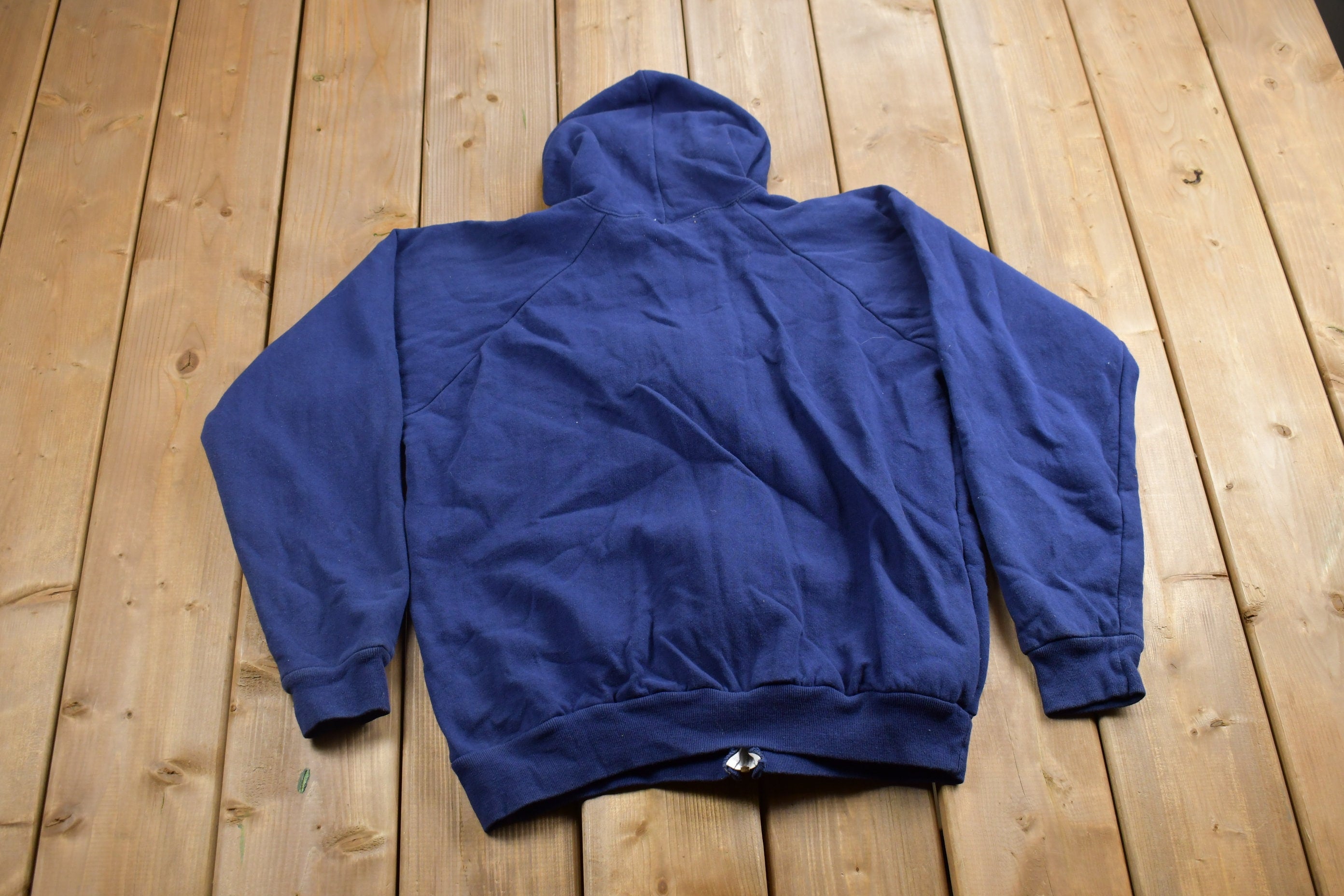 Vintage 1990s McGregor Competitors Full Zip Blank Hoodie