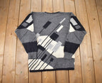 Vintage 1990s 100% Wool Joye Fun Knit Sweater