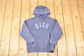Vintage 1990s Nike Embroidered Mini Swoosh Hoodie Sweatshirt Men's S