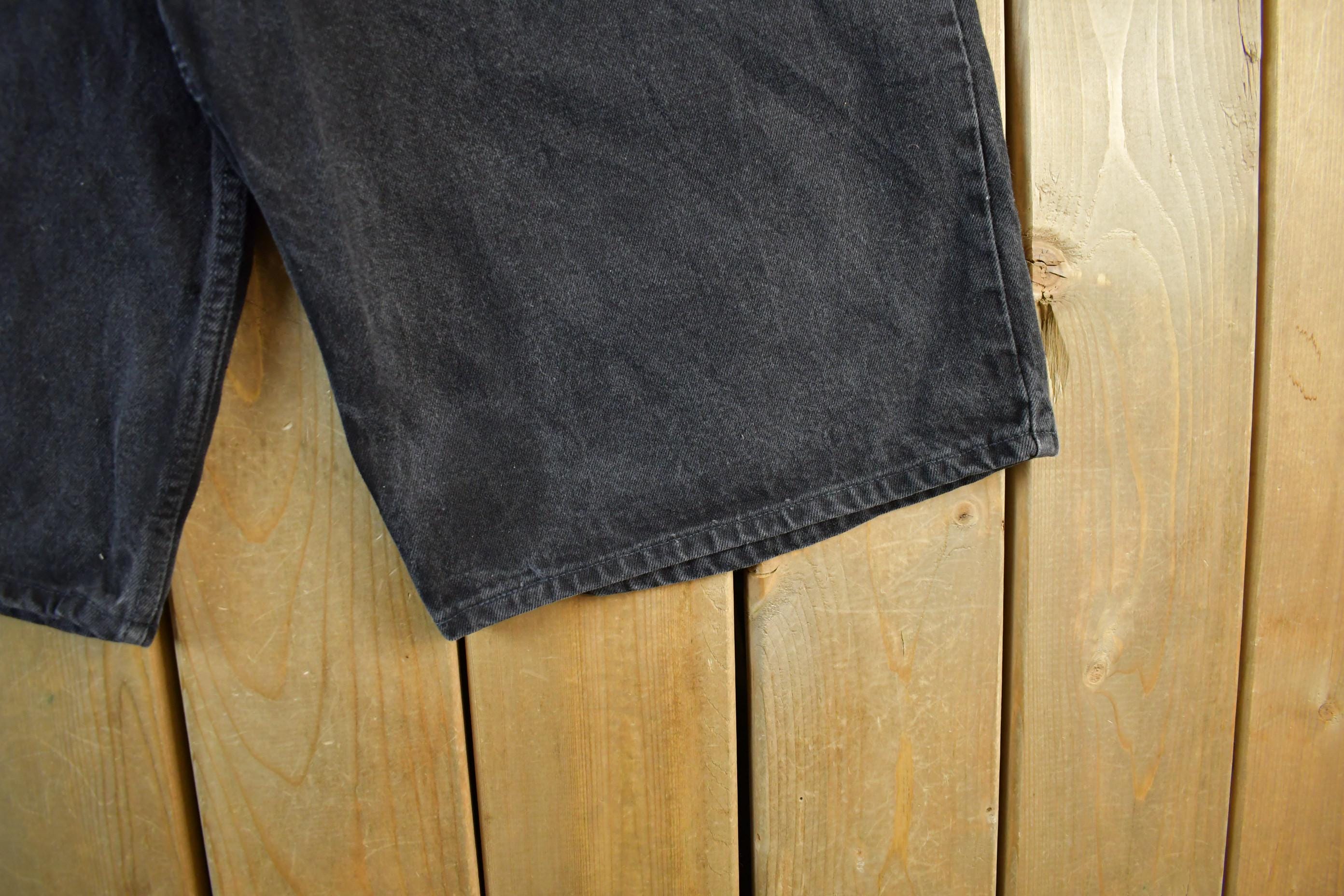 Vintage 1990s Levi's Silvertab Massive Denim Jean Shorts 33