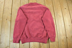 Vintage 1990s Santee Sweats Blank Crewneck Sweatshirt Men's Small