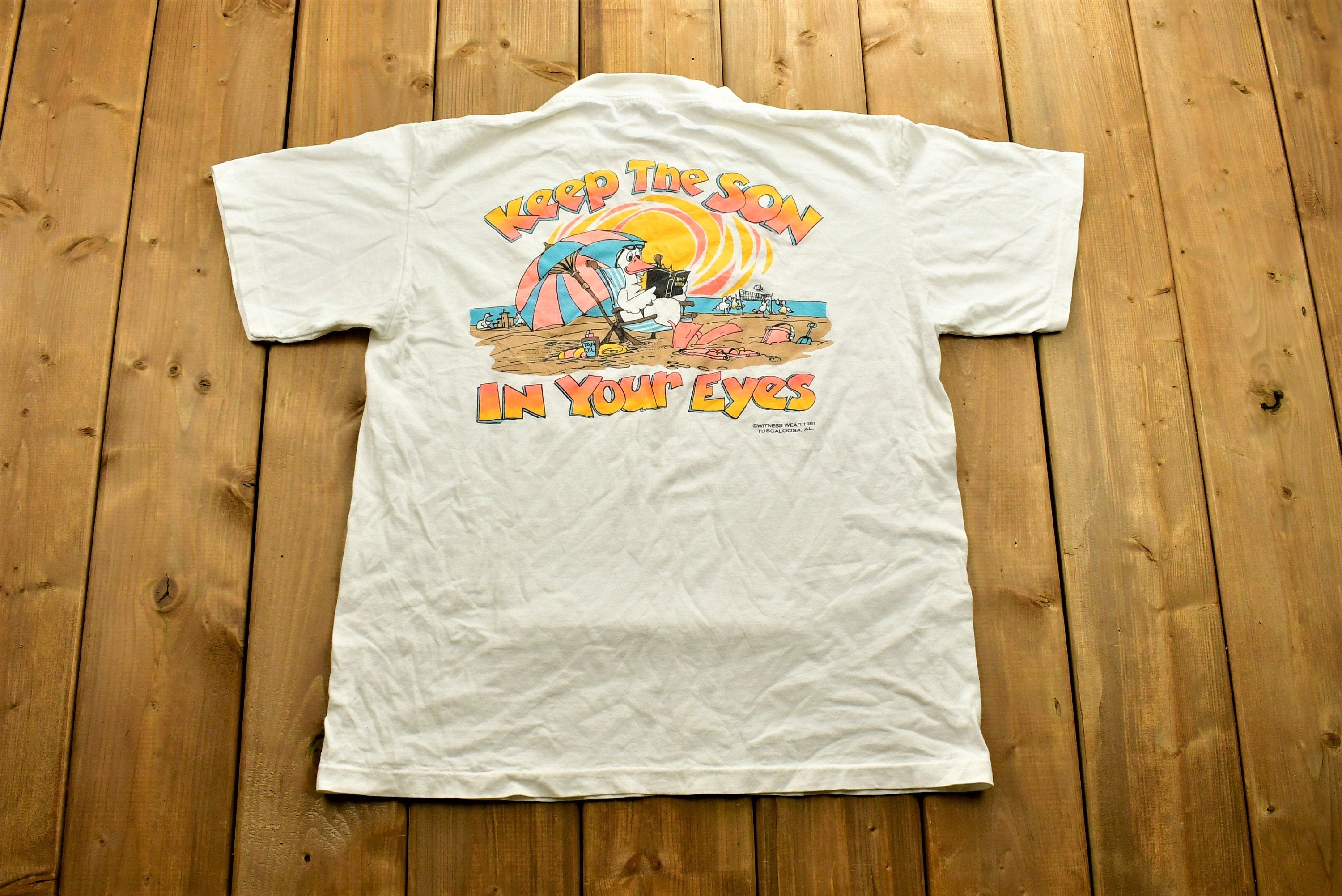 Vintage 1991 "Keep The Son In Your Eyes" T-Shirt