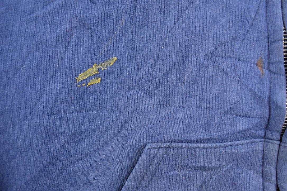 Vintage Distressed Carhartt Full Zip Thermal Lined Hoodie Sweatshirt