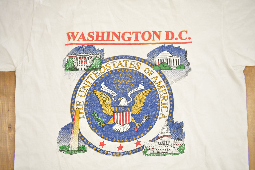 Vintage 1990s Washington D.C Tourism T-Shirt