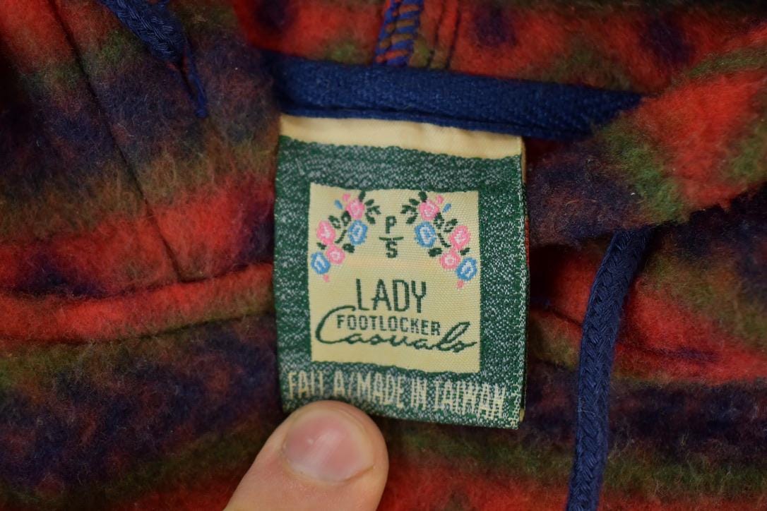 Vintage 1990s Aztec Fleece Outdoorsman Sweater