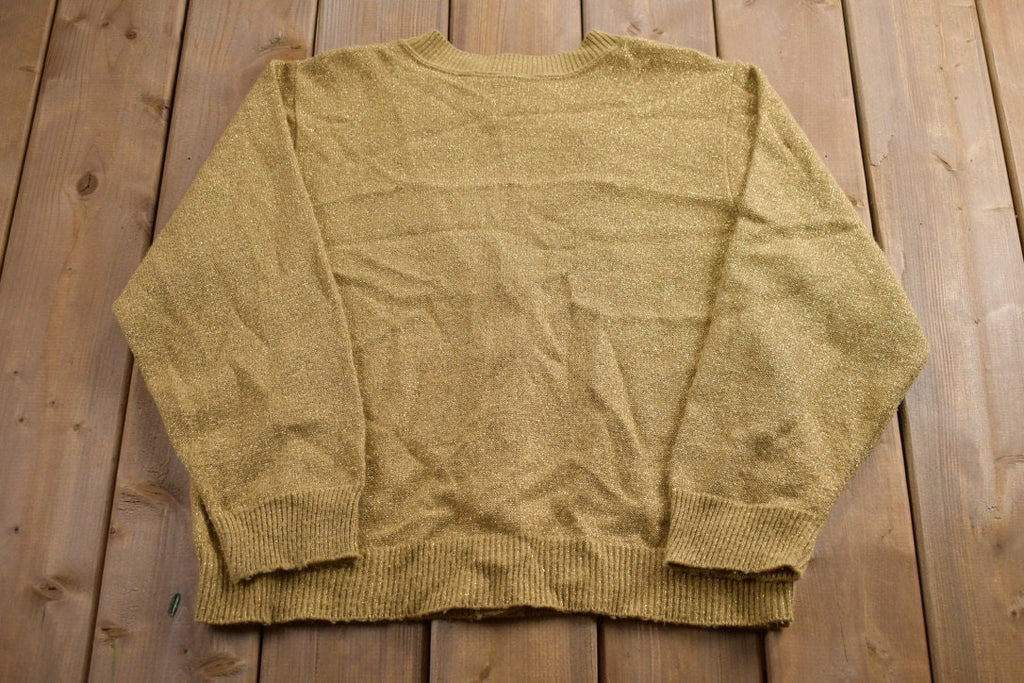 Vintage 1990s Knitted Cardigan Sweater