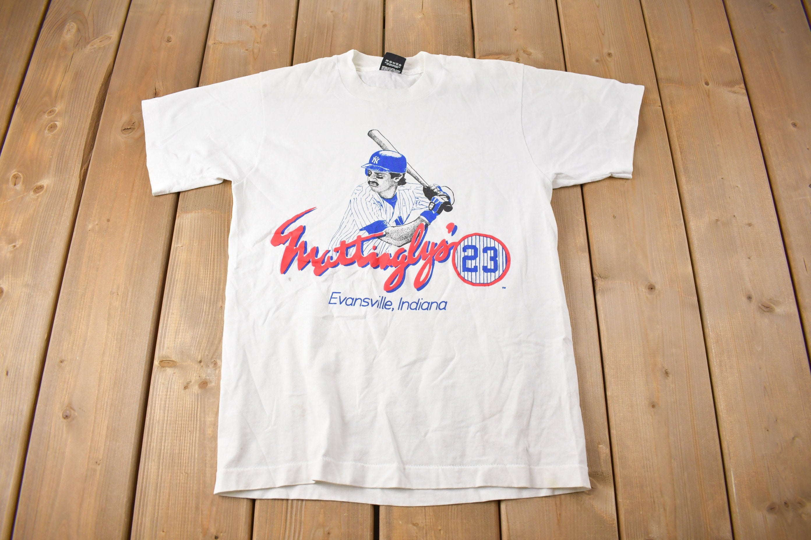 Vintage 1980s Don Mattingly New York Yankees Graphic Tee