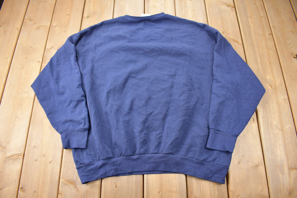 Vintage 1990s American Wilderness Bald Eagle Graphic Crewneck Sweatshirt
