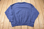Vintage 1990s American Wilderness Bald Eagle Graphic Crewneck Sweatshirt