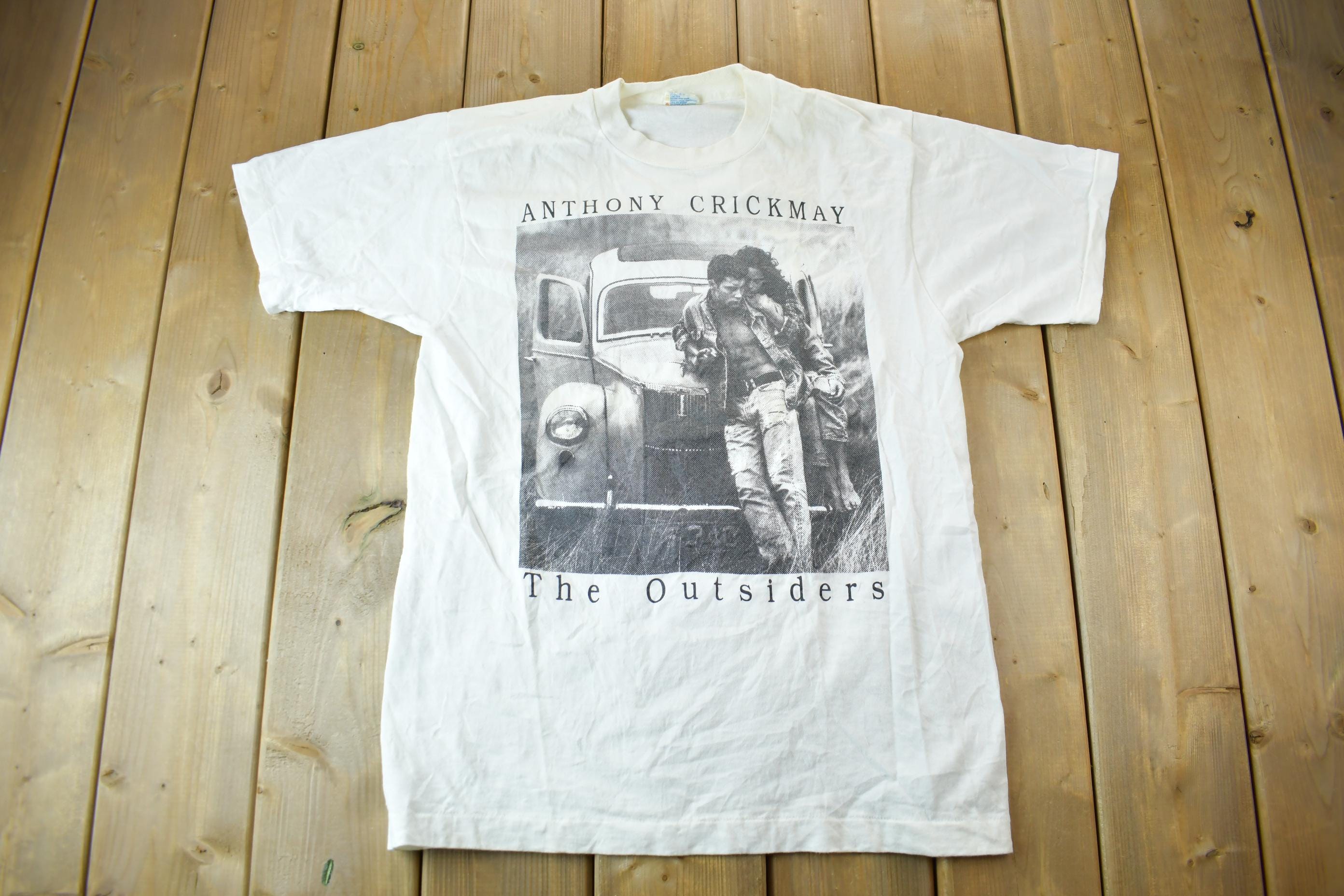 Vintage 1980s Anthony Crickmay The Outsiders Movie Promo T-shirt