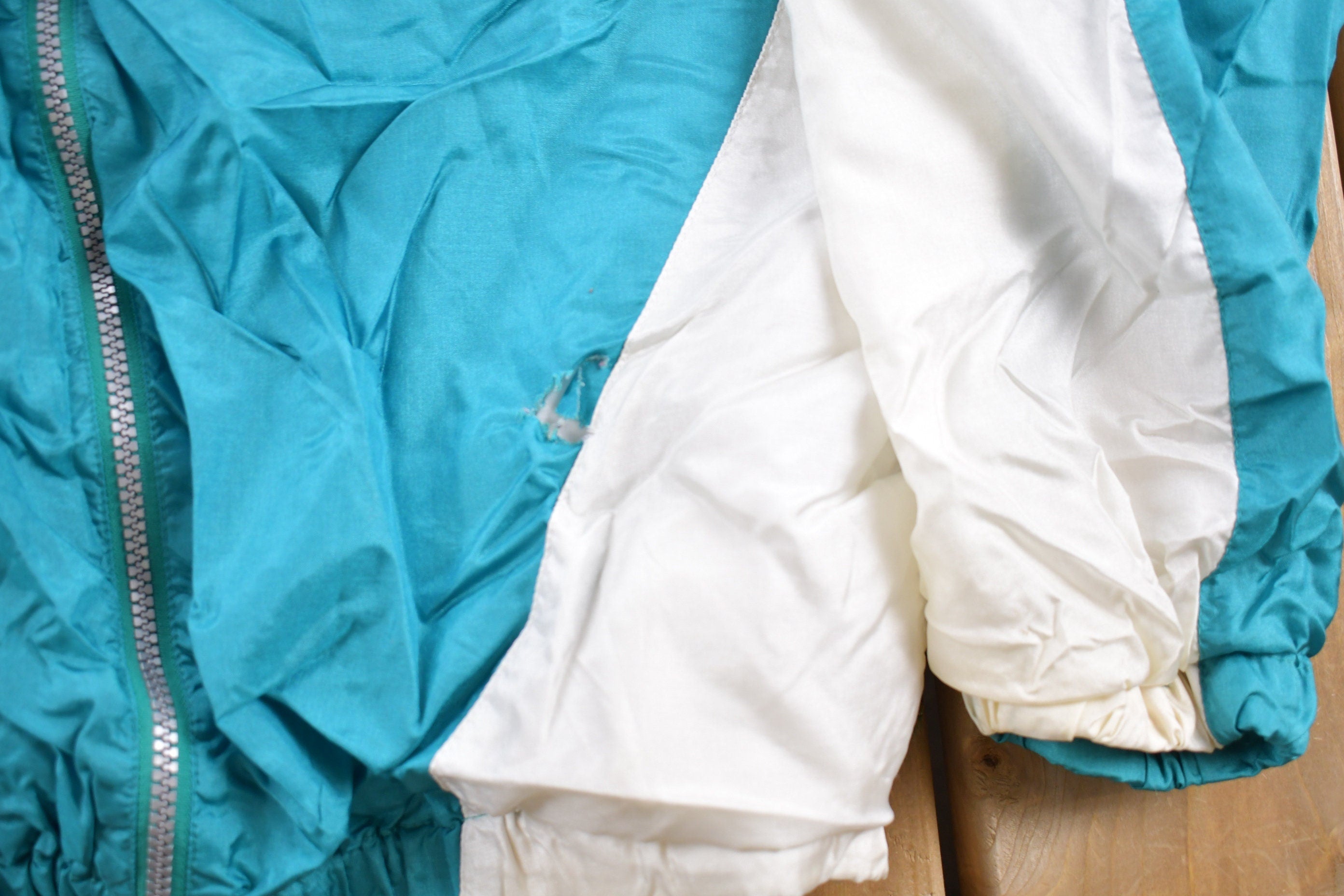 Vintage 1980s Nike Color Block Windbreaker Jacket