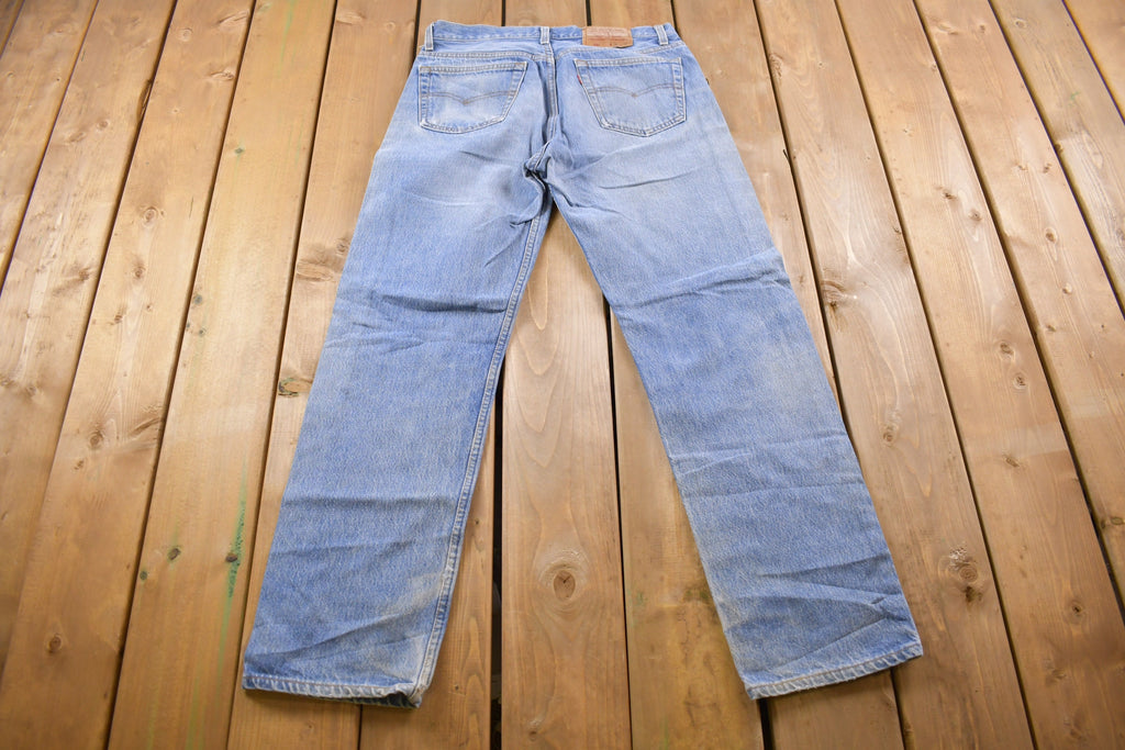 Vintage 1990s Levi's 501 Red Tab Jeans Size 32 x 30