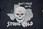 Vintage 1998 Dont Mess With Stone Cold Steve Austin Wrestling Graphic T-Shirt Streetwear