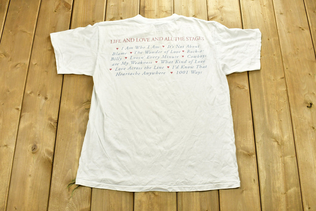 Vintage 1995 Holly Dunn Life And Love And All The Stages Band T-shirt