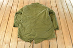 Vintage 1968 Military Hooded Lined Parka Jacket Men's Medium