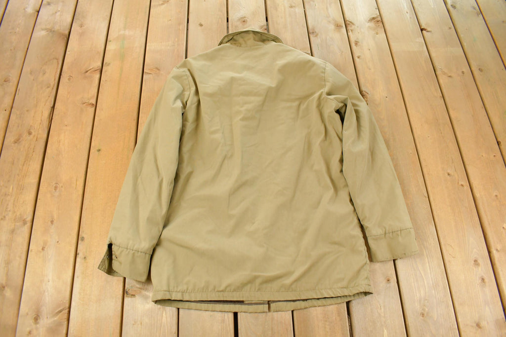 Vintage 1950s Alleson Wool Lined Full Zip Work Jacket Men's Medium
