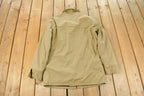 Vintage 1950s Alleson Wool Lined Full Zip Work Jacket Men's Medium